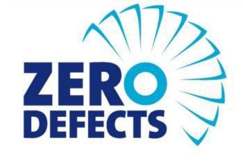 Zero defects logo